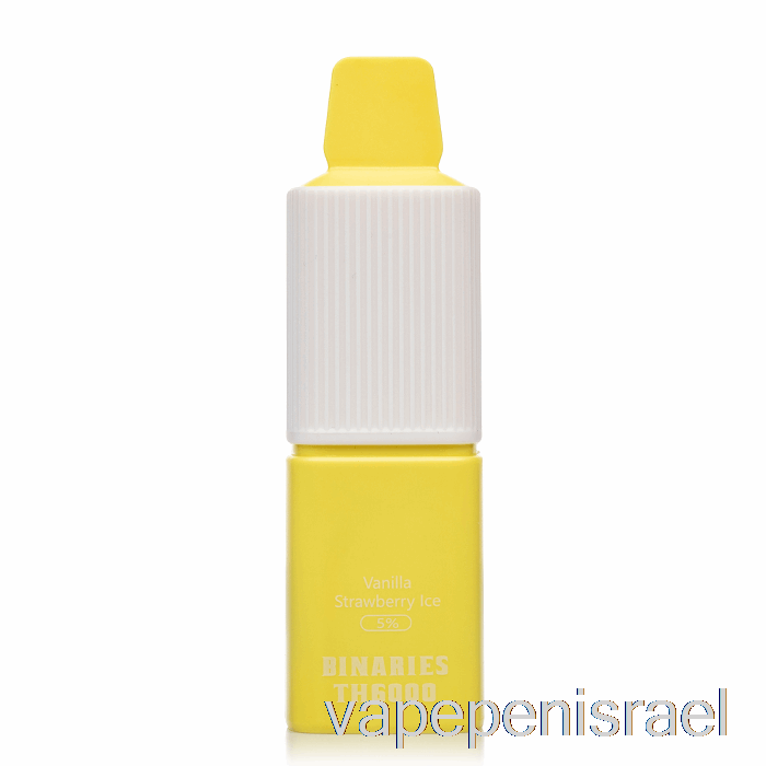 חד פעמי Vape Israel Horizon Binaries Th6000 חד פעמי קרח תות וניל